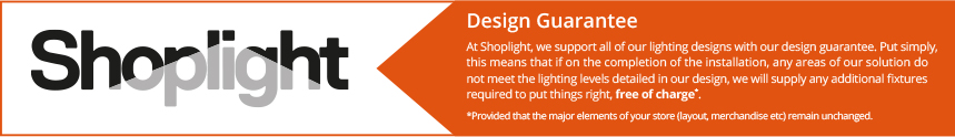 Shoplight Design Guarantee